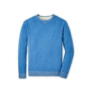 Peter Millar Hartford Crewneck 2XL Blue Granite Cotton $230